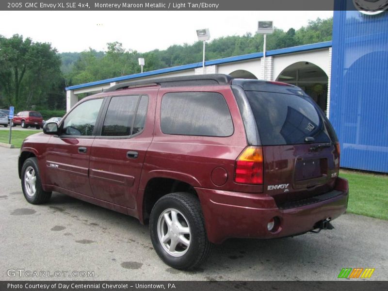Monterey Maroon Metallic / Light Tan/Ebony 2005 GMC Envoy XL SLE 4x4