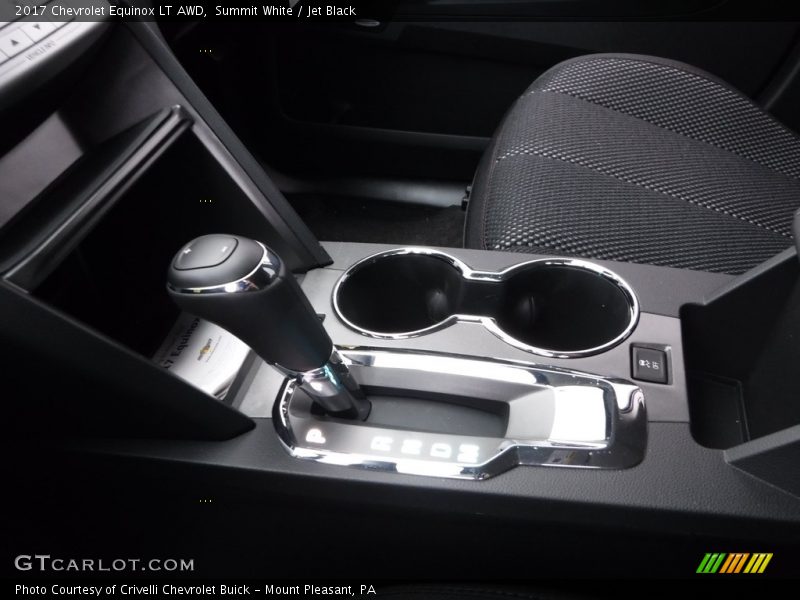 Summit White / Jet Black 2017 Chevrolet Equinox LT AWD