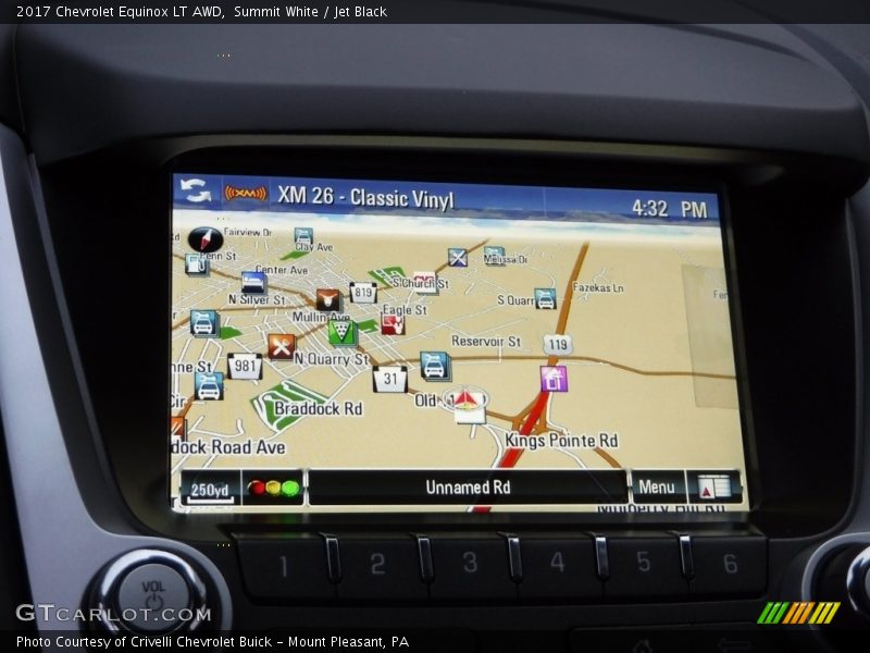 Summit White / Jet Black 2017 Chevrolet Equinox LT AWD