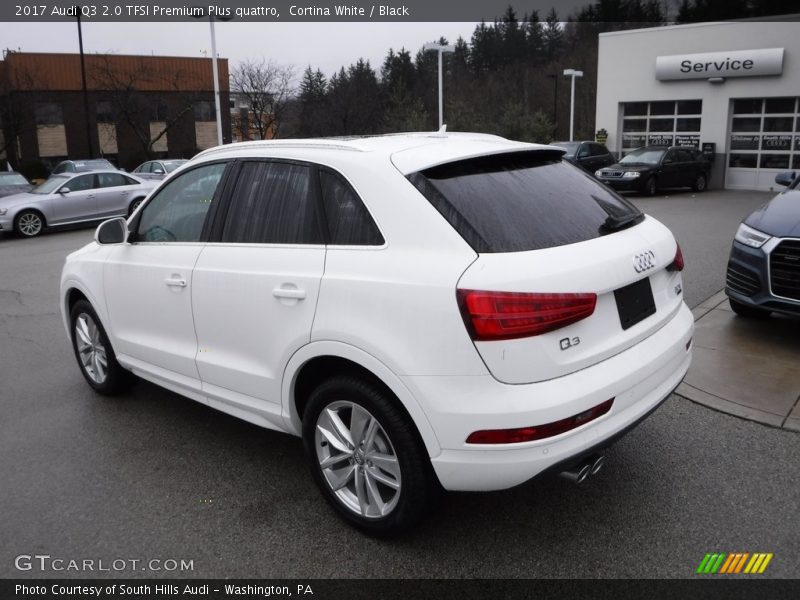 Cortina White / Black 2017 Audi Q3 2.0 TFSI Premium Plus quattro