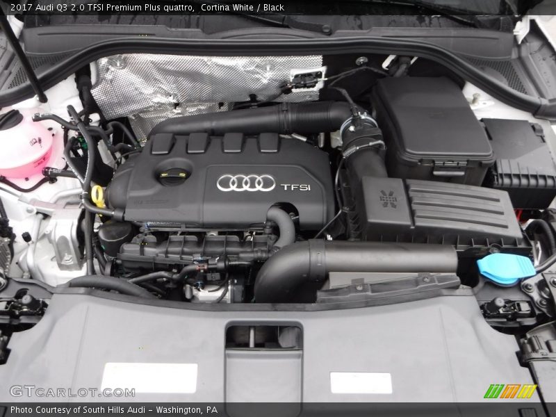 Cortina White / Black 2017 Audi Q3 2.0 TFSI Premium Plus quattro