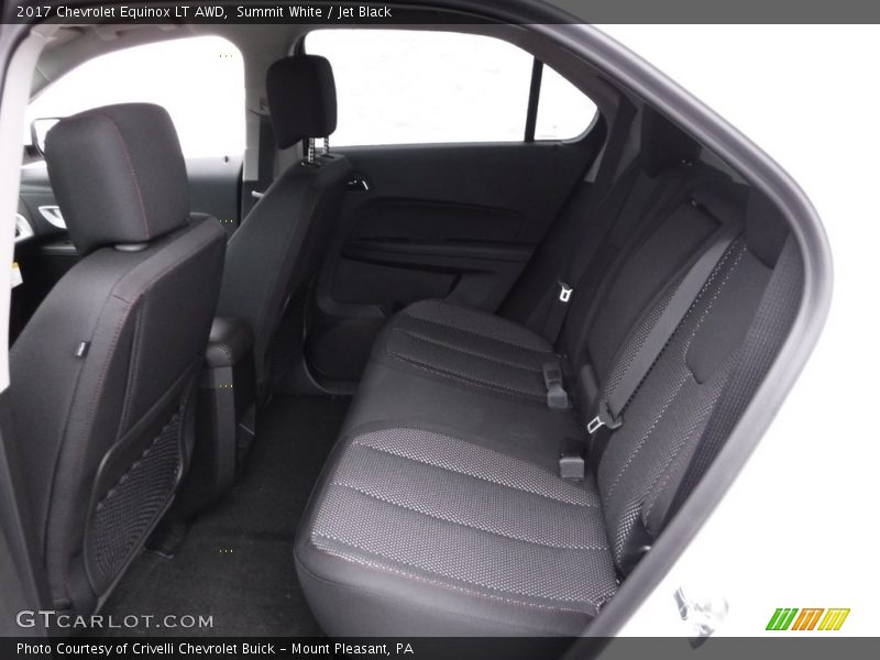 Summit White / Jet Black 2017 Chevrolet Equinox LT AWD