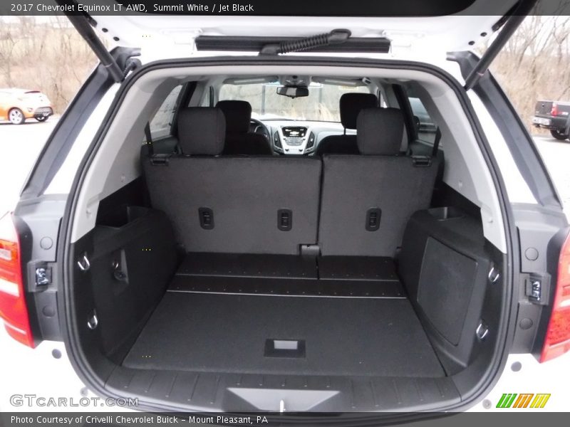 Summit White / Jet Black 2017 Chevrolet Equinox LT AWD
