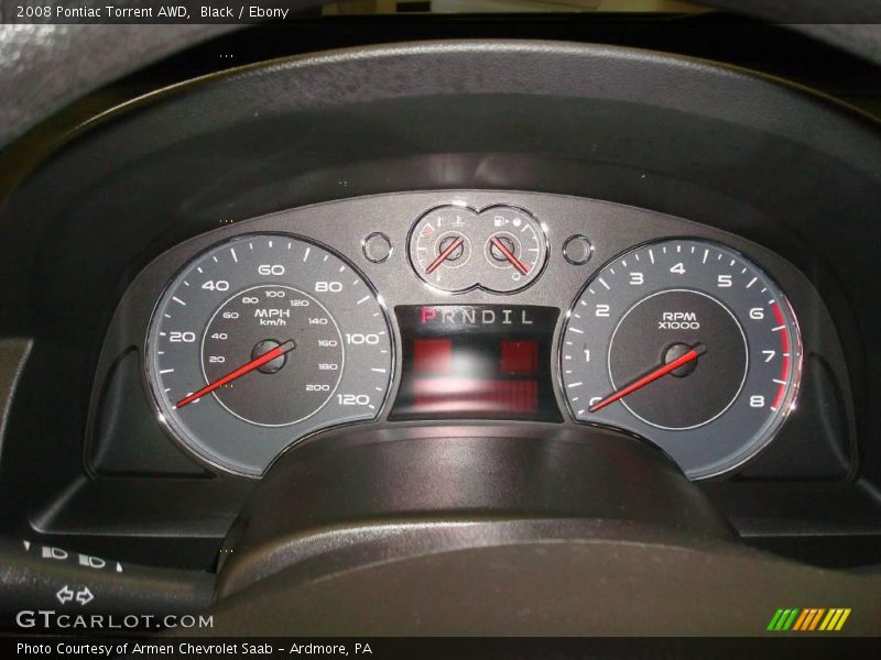 Black / Ebony 2008 Pontiac Torrent AWD