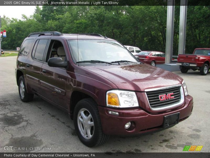 Monterey Maroon Metallic / Light Tan/Ebony 2005 GMC Envoy XL SLE 4x4