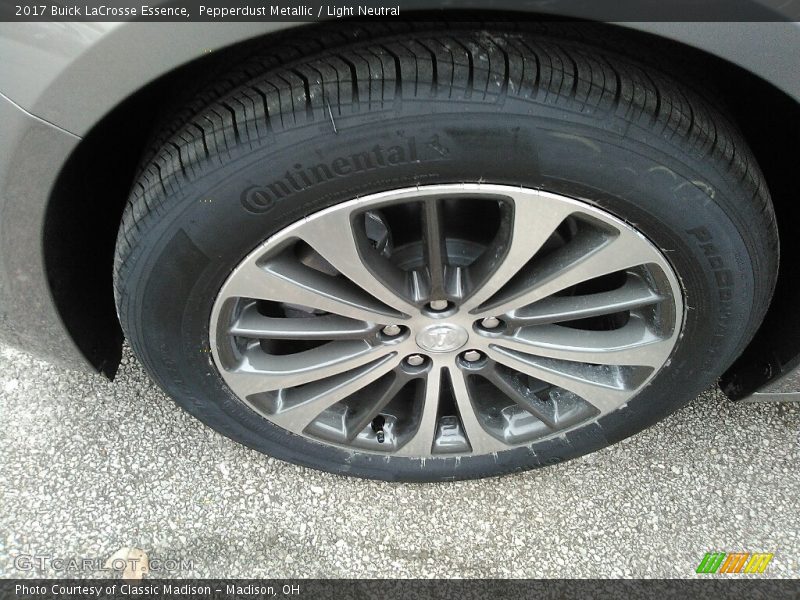 Pepperdust Metallic / Light Neutral 2017 Buick LaCrosse Essence
