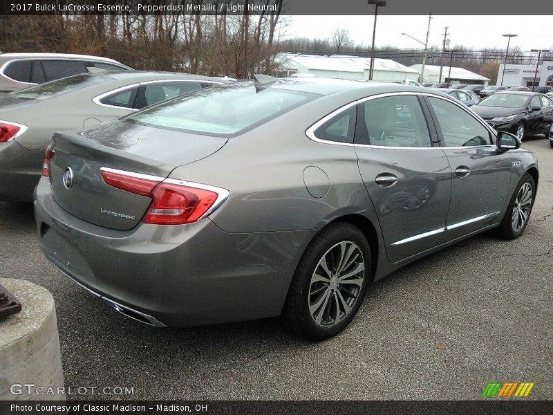 Pepperdust Metallic / Light Neutral 2017 Buick LaCrosse Essence