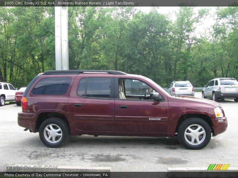 Monterey Maroon Metallic / Light Tan/Ebony 2005 GMC Envoy XL SLE 4x4