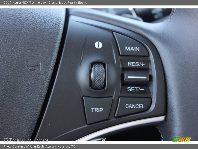 Crystal Black Pearl / Ebony 2017 Acura MDX Technology