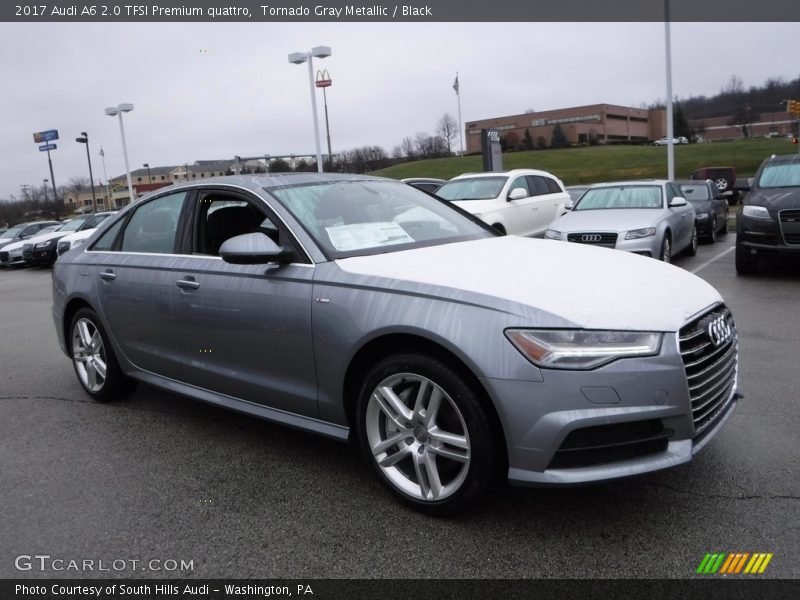 Front 3/4 View of 2017 A6 2.0 TFSI Premium quattro