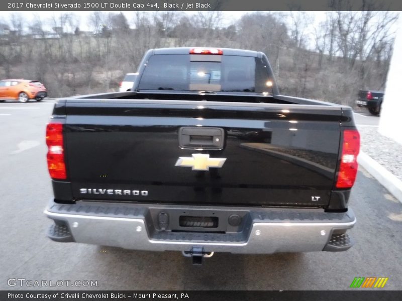 Black / Jet Black 2017 Chevrolet Silverado 1500 LT Double Cab 4x4