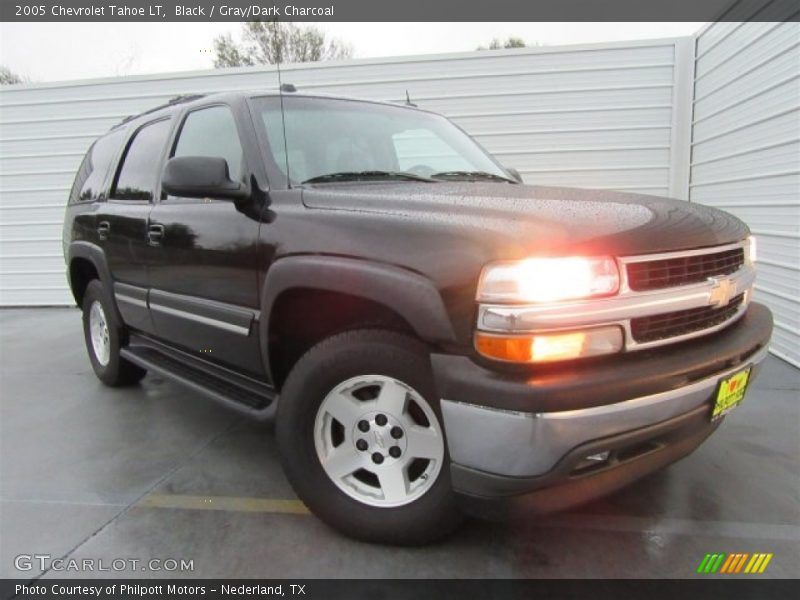 Black / Gray/Dark Charcoal 2005 Chevrolet Tahoe LT