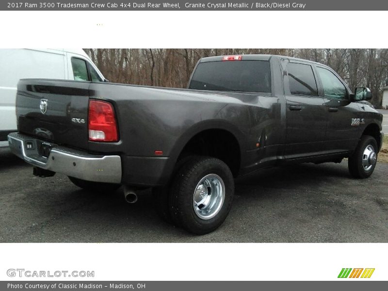 Granite Crystal Metallic / Black/Diesel Gray 2017 Ram 3500 Tradesman Crew Cab 4x4 Dual Rear Wheel