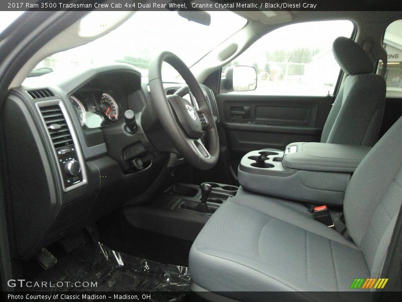 Granite Crystal Metallic / Black/Diesel Gray 2017 Ram 3500 Tradesman Crew Cab 4x4 Dual Rear Wheel