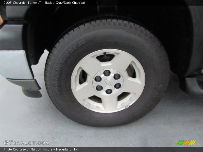 Black / Gray/Dark Charcoal 2005 Chevrolet Tahoe LT