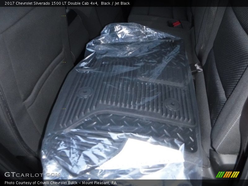 Black / Jet Black 2017 Chevrolet Silverado 1500 LT Double Cab 4x4