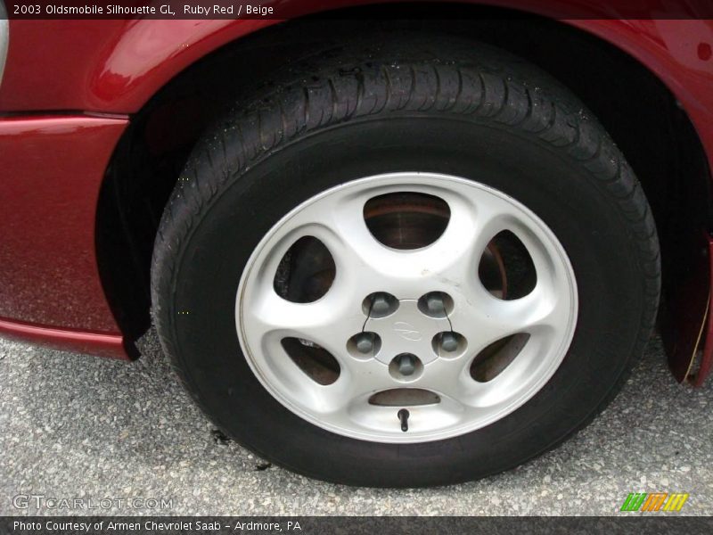 Ruby Red / Beige 2003 Oldsmobile Silhouette GL