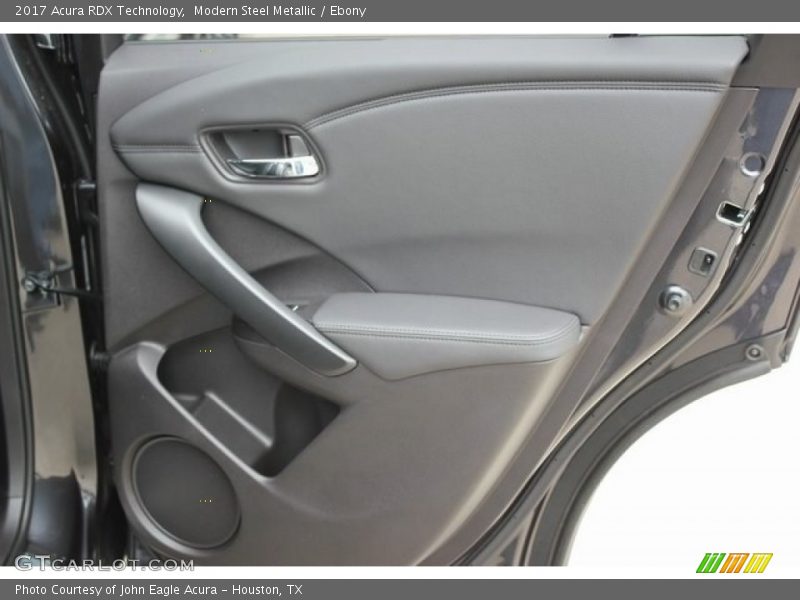 Modern Steel Metallic / Ebony 2017 Acura RDX Technology
