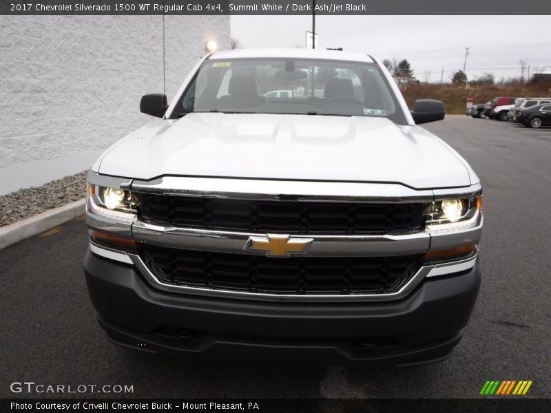 Summit White / Dark Ash/Jet Black 2017 Chevrolet Silverado 1500 WT Regular Cab 4x4