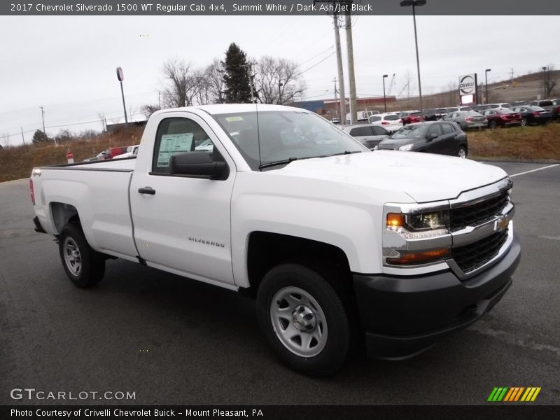 Summit White / Dark Ash/Jet Black 2017 Chevrolet Silverado 1500 WT Regular Cab 4x4