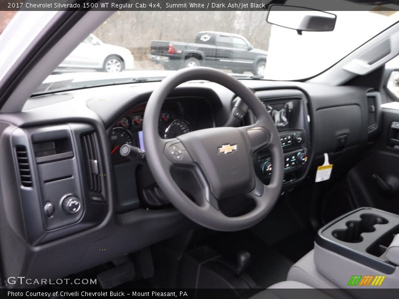 Summit White / Dark Ash/Jet Black 2017 Chevrolet Silverado 1500 WT Regular Cab 4x4