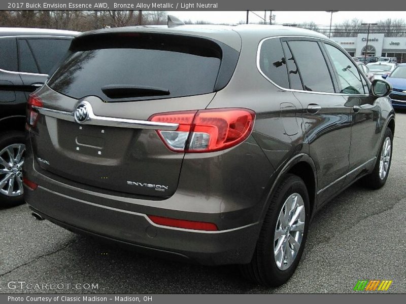 Bronze Alloy Metallic / Light Neutral 2017 Buick Envision Essence AWD