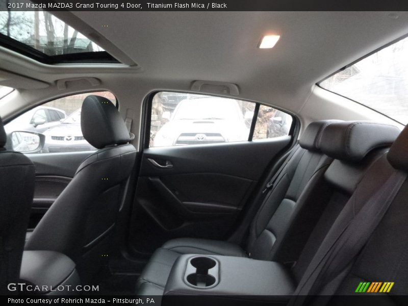 Titanium Flash Mica / Black 2017 Mazda MAZDA3 Grand Touring 4 Door
