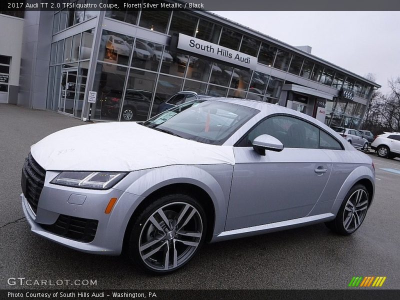 Florett Silver Metallic / Black 2017 Audi TT 2.0 TFSI quattro Coupe