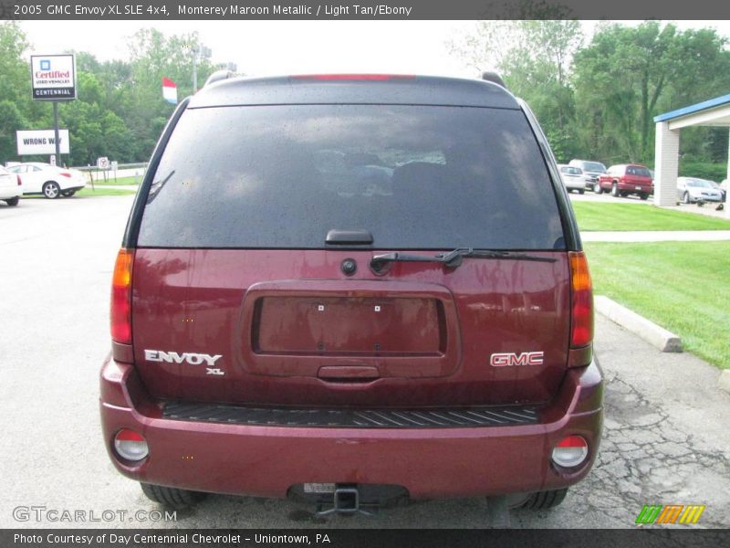 Monterey Maroon Metallic / Light Tan/Ebony 2005 GMC Envoy XL SLE 4x4