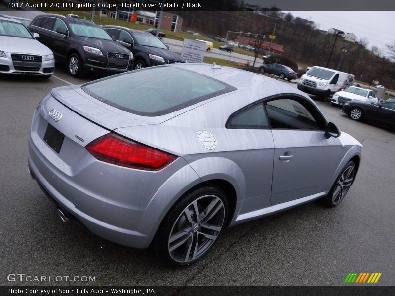 Florett Silver Metallic / Black 2017 Audi TT 2.0 TFSI quattro Coupe