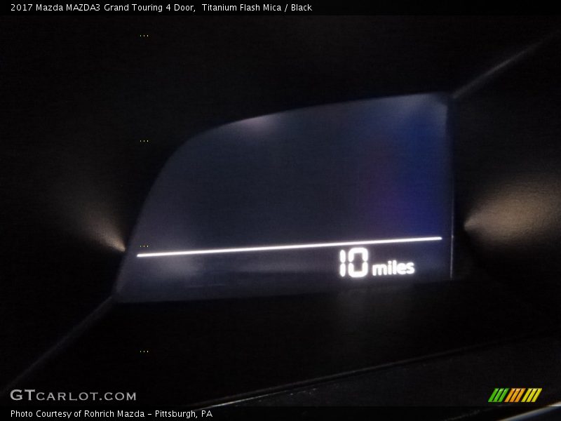 Titanium Flash Mica / Black 2017 Mazda MAZDA3 Grand Touring 4 Door