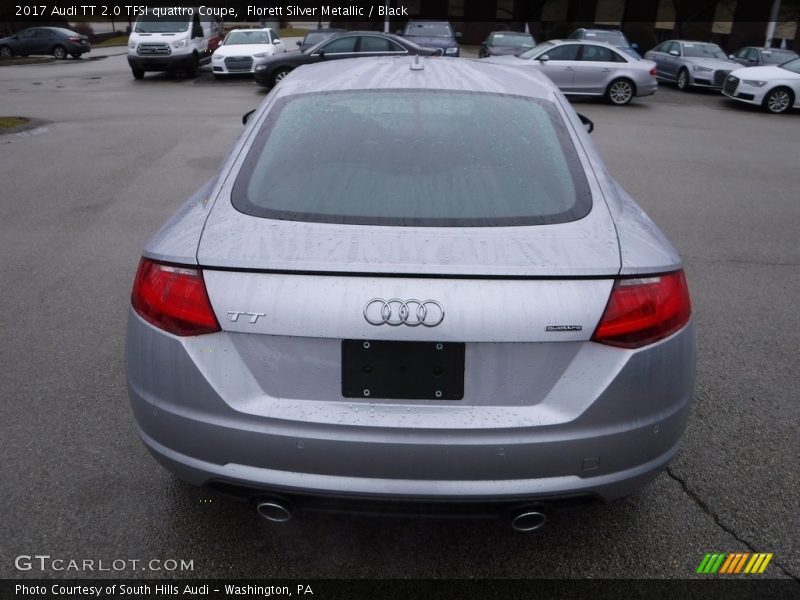 Florett Silver Metallic / Black 2017 Audi TT 2.0 TFSI quattro Coupe