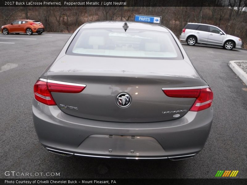 Pepperdust Metallic / Light Neutral 2017 Buick LaCrosse Preferred