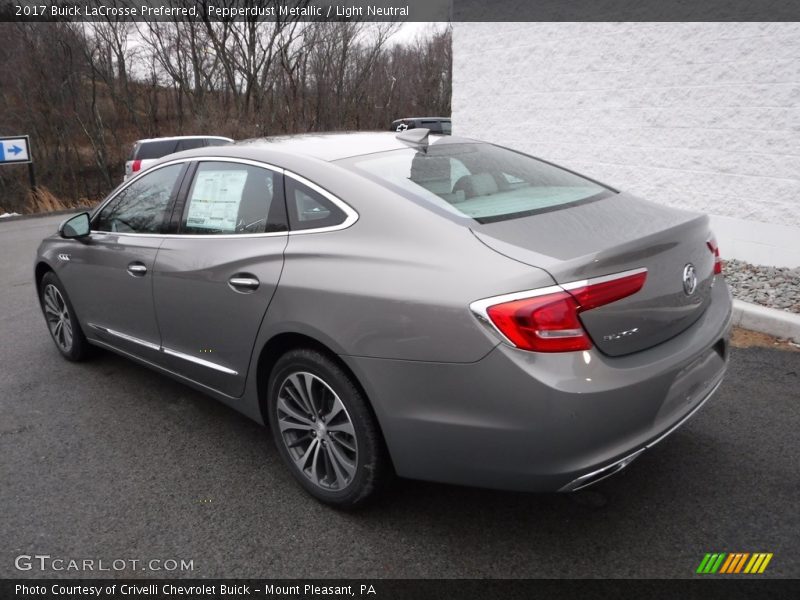 Pepperdust Metallic / Light Neutral 2017 Buick LaCrosse Preferred