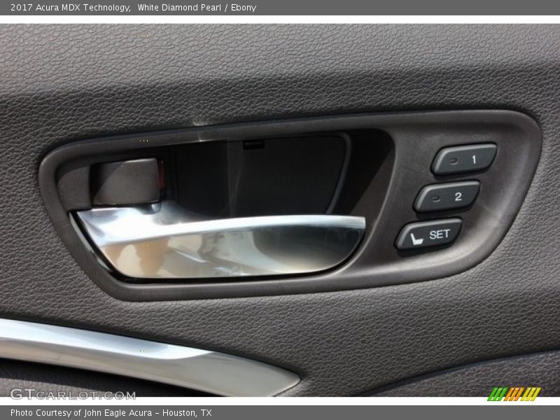 White Diamond Pearl / Ebony 2017 Acura MDX Technology