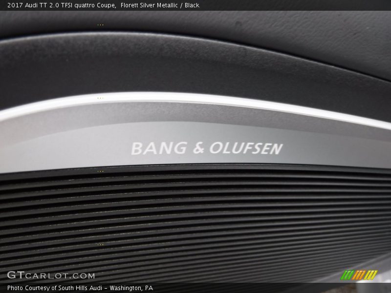 Florett Silver Metallic / Black 2017 Audi TT 2.0 TFSI quattro Coupe