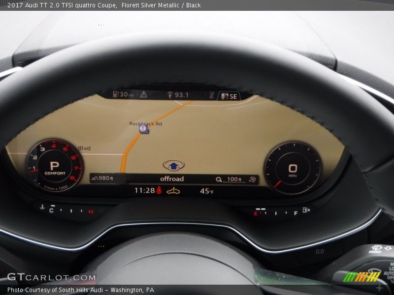 Navigation of 2017 TT 2.0 TFSI quattro Coupe