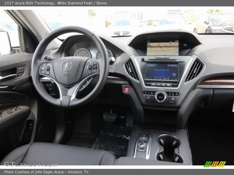 White Diamond Pearl / Ebony 2017 Acura MDX Technology