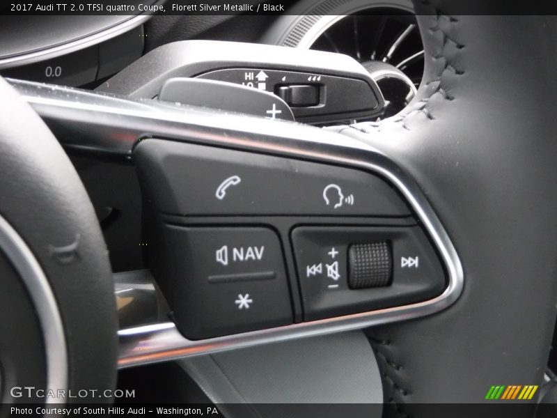 Controls of 2017 TT 2.0 TFSI quattro Coupe