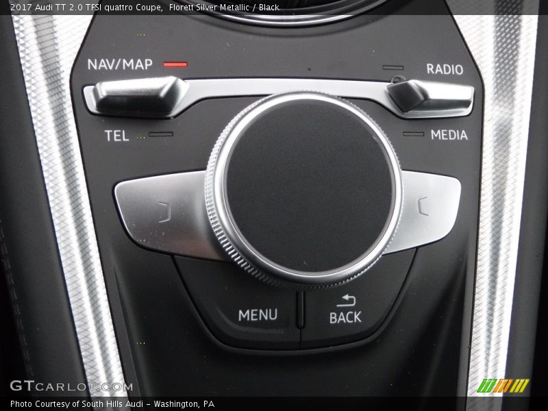 Controls of 2017 TT 2.0 TFSI quattro Coupe