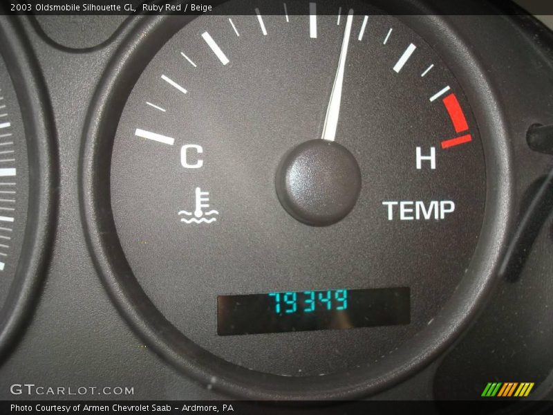 Ruby Red / Beige 2003 Oldsmobile Silhouette GL