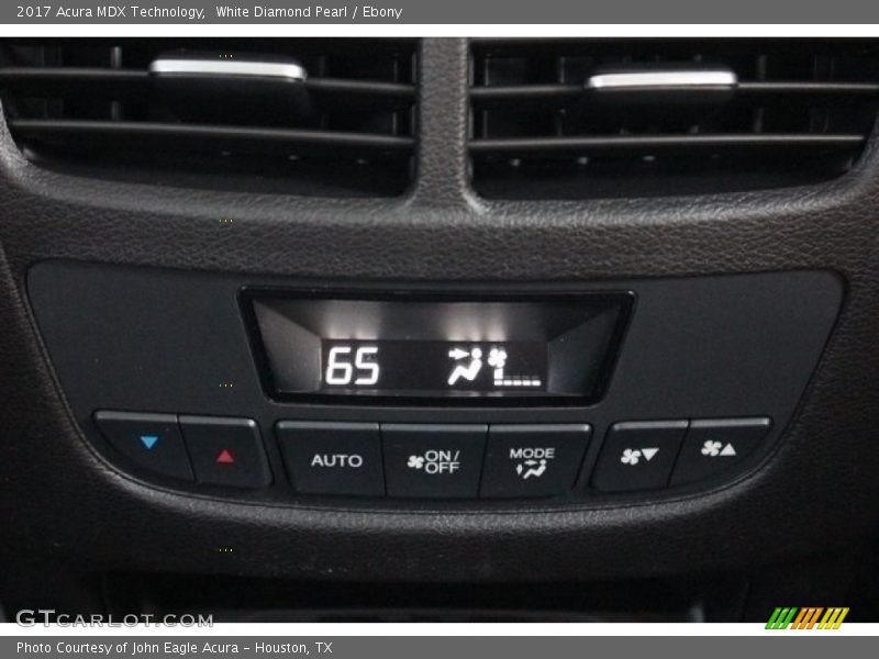 White Diamond Pearl / Ebony 2017 Acura MDX Technology