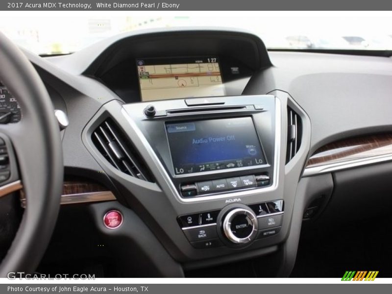 White Diamond Pearl / Ebony 2017 Acura MDX Technology