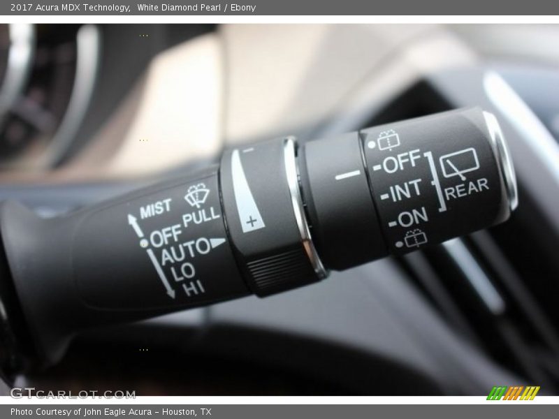 White Diamond Pearl / Ebony 2017 Acura MDX Technology