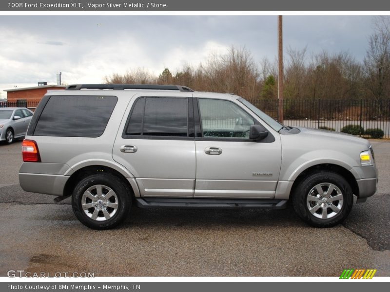 Vapor Silver Metallic / Stone 2008 Ford Expedition XLT