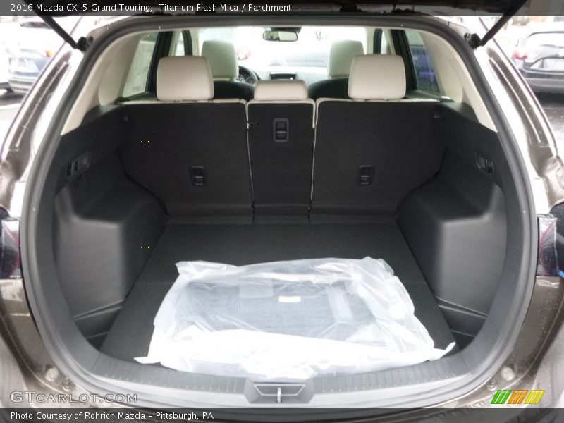 Titanium Flash Mica / Parchment 2016 Mazda CX-5 Grand Touring