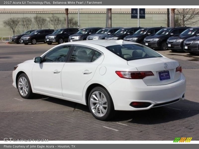 Bellanova White Pearl / Parchment 2017 Acura ILX Technology Plus