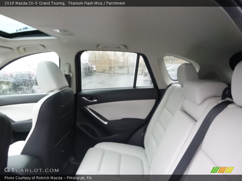 Titanium Flash Mica / Parchment 2016 Mazda CX-5 Grand Touring