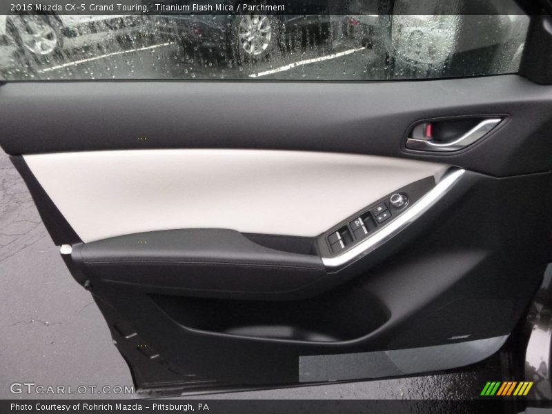 Titanium Flash Mica / Parchment 2016 Mazda CX-5 Grand Touring