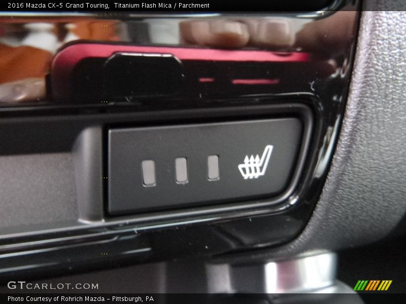 Titanium Flash Mica / Parchment 2016 Mazda CX-5 Grand Touring